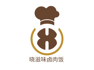 卤肉饭logo设计图片